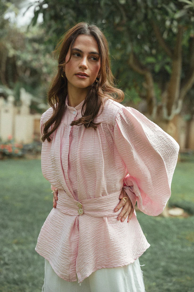 Bold Waist Blouse