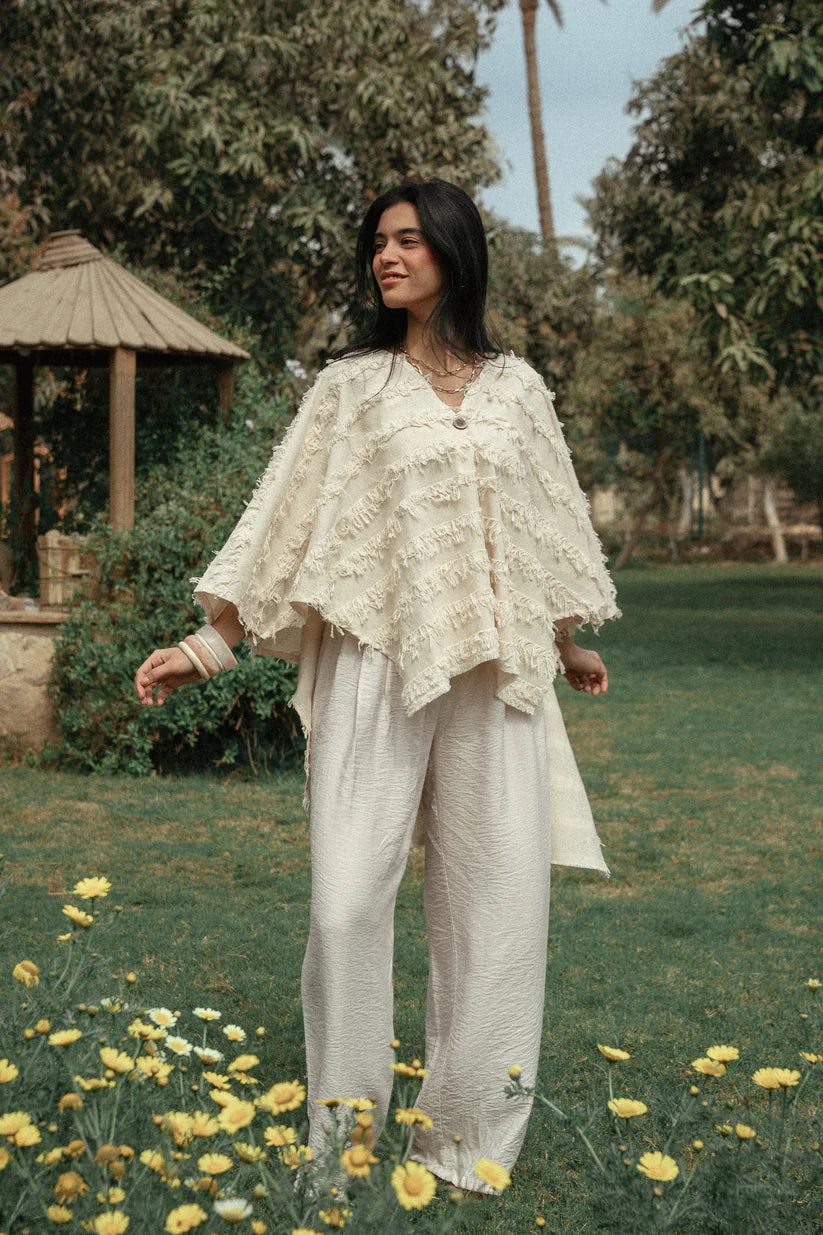 Fringes Cozy Knit Cardigan