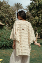 Fringes Cozy Knit Cardigan