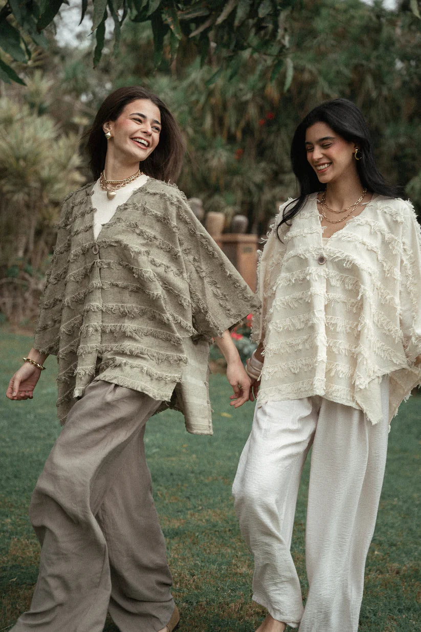 Fringes Cozy Knit Cardigan