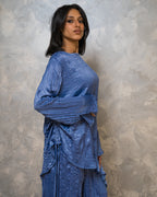 Bougie Girl Premium Wrinkled Satin Set
