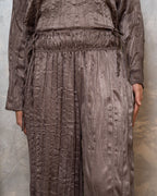 Bougie Girl Premium Wrinkled Satin Set