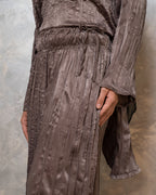 Bougie Girl Premium Wrinkled Satin Set