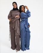 Bougie Girl Premium Wrinkled Satin Set