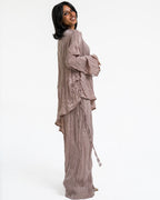 Bougie Girl Premium Wrinkled Satin Set