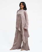 Bougie Girl Premium Wrinkled Satin Set
