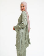 Bougie Girl Premium Wrinkled Satin Set