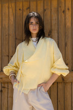 The linen jacket - Yellow