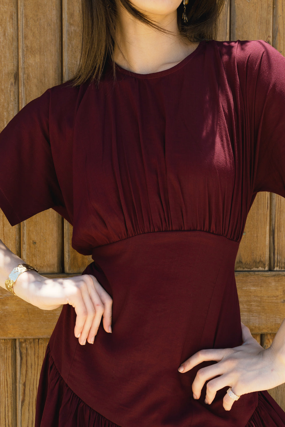 Lumi dress - Burgundy