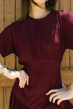 Lumi dress - Burgundy