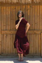 Lumi dress - Burgundy
