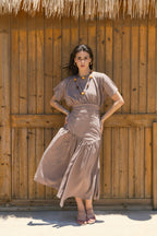 Lumi dress - Tanned Beige