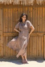 Lumi dress - Tanned Beige