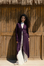 Sol Cardigan - Purple Plum