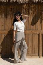 Ease Linen Pants -Olive