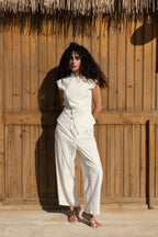 Contour vest - Offwhite