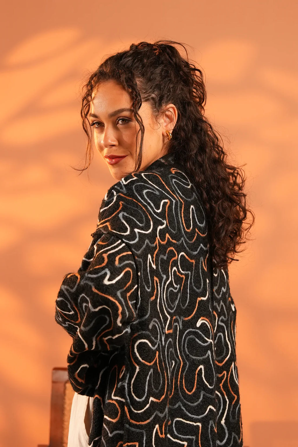 Serene Embroidered Coat
