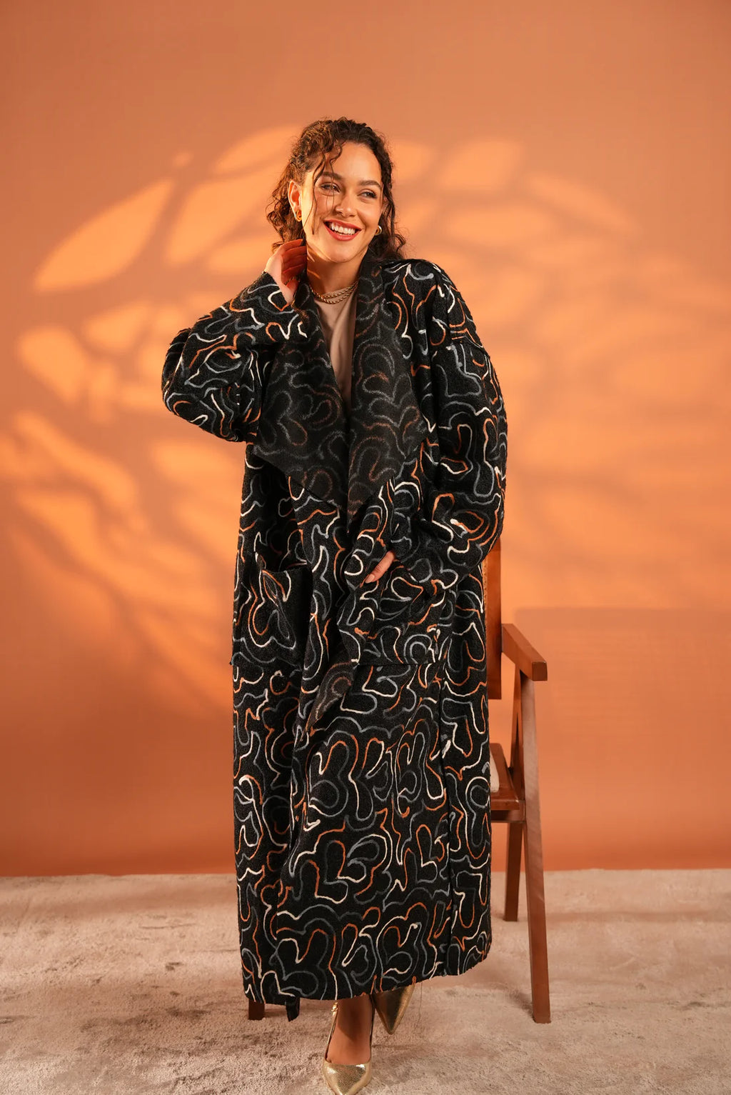 Serene Embroidered Coat