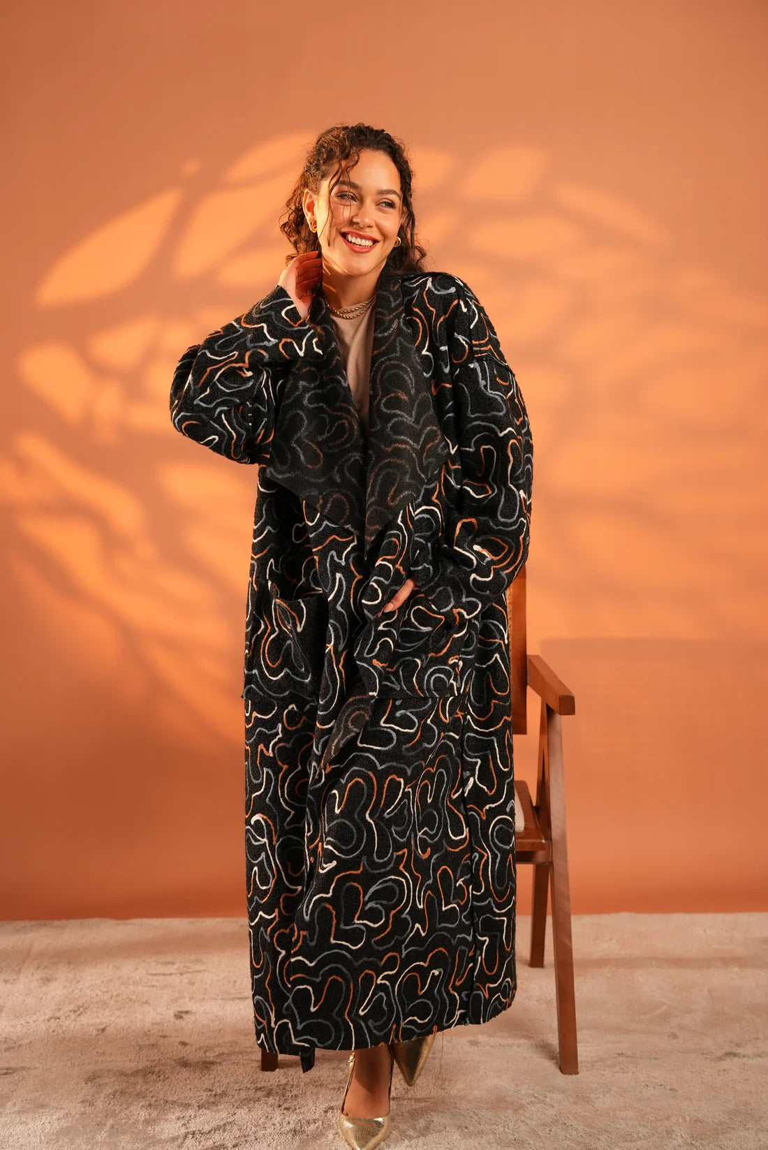 Serene Embroidered Coat
