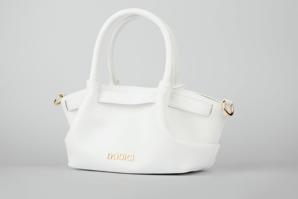 Demi Mini Leather white