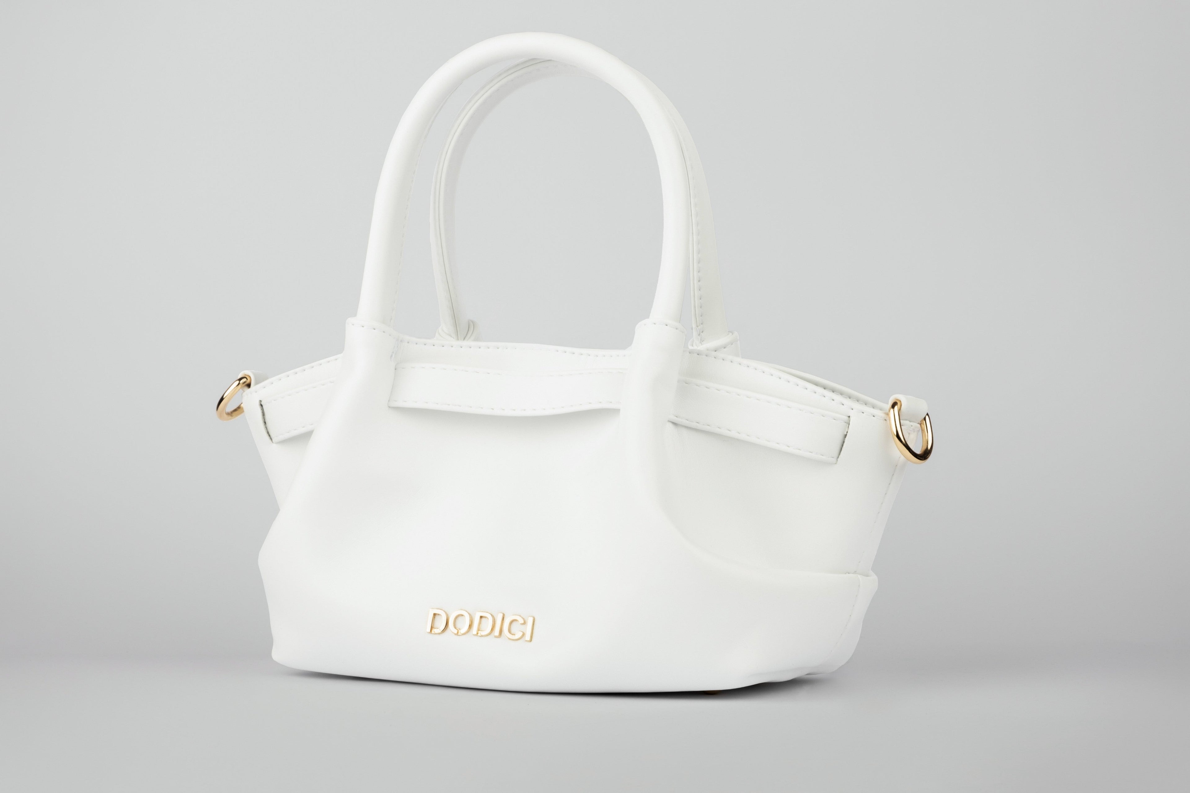 Demi Mini Leather white