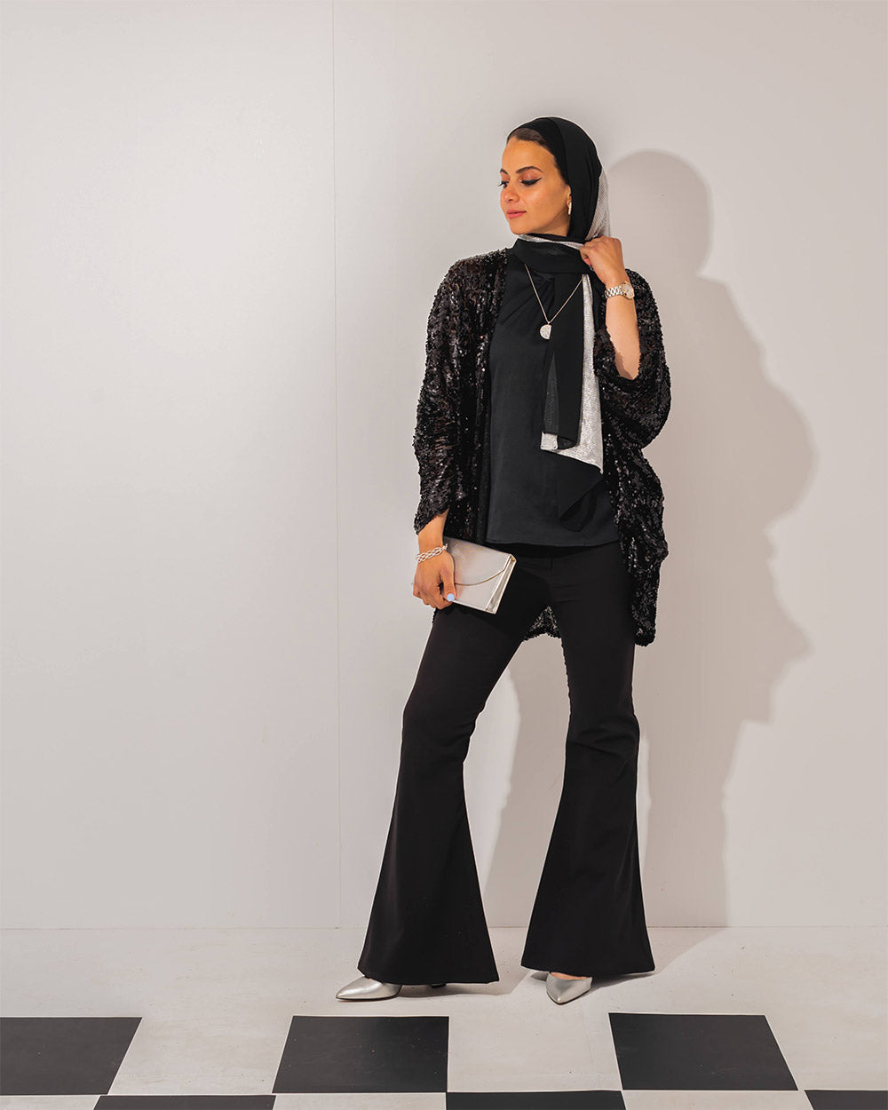 Flare pants - Black