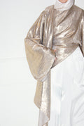 Head Turner Top in Antique Gold