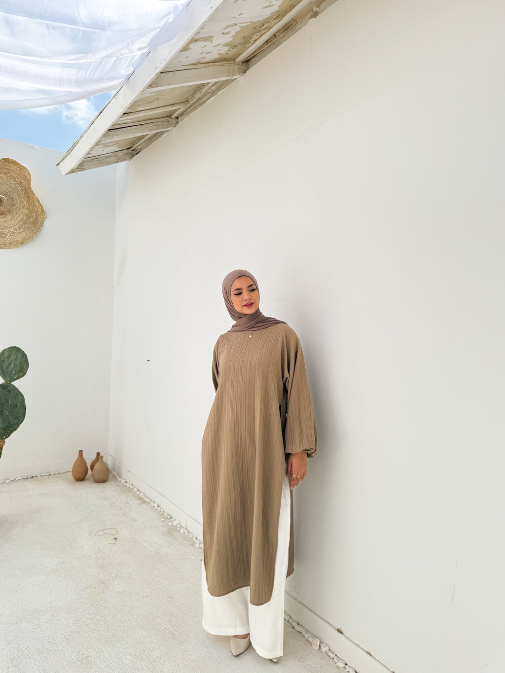 Ribbed Long Line Tunic
C500 Café