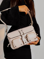 Beige Cargo Bag