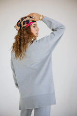 Knit set in grey