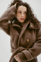 Cozy Belted Jacket