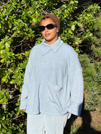 The Wool Criss-cross Blouse