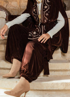 Baloon Velvet pants