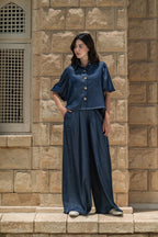 Denim Look Airy Set