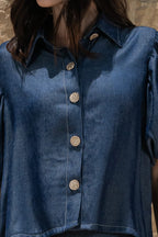 Denim Look Airy Set