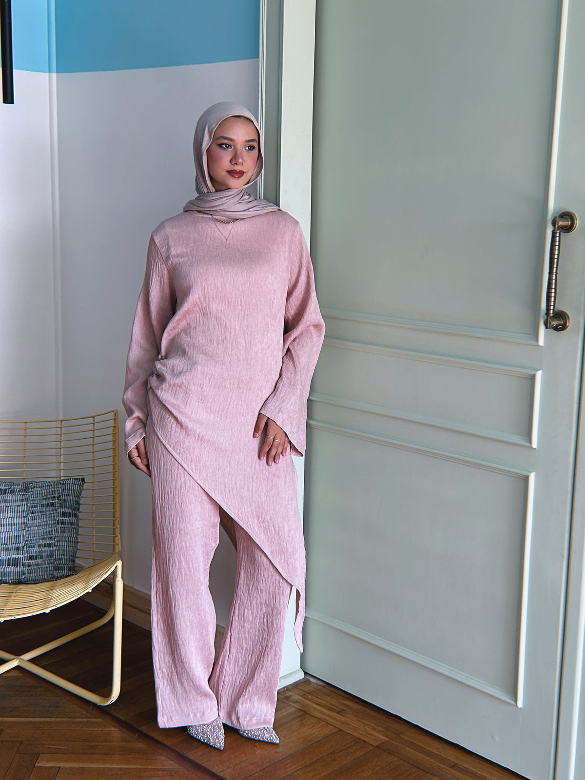 Lamar Set - Baby Pink