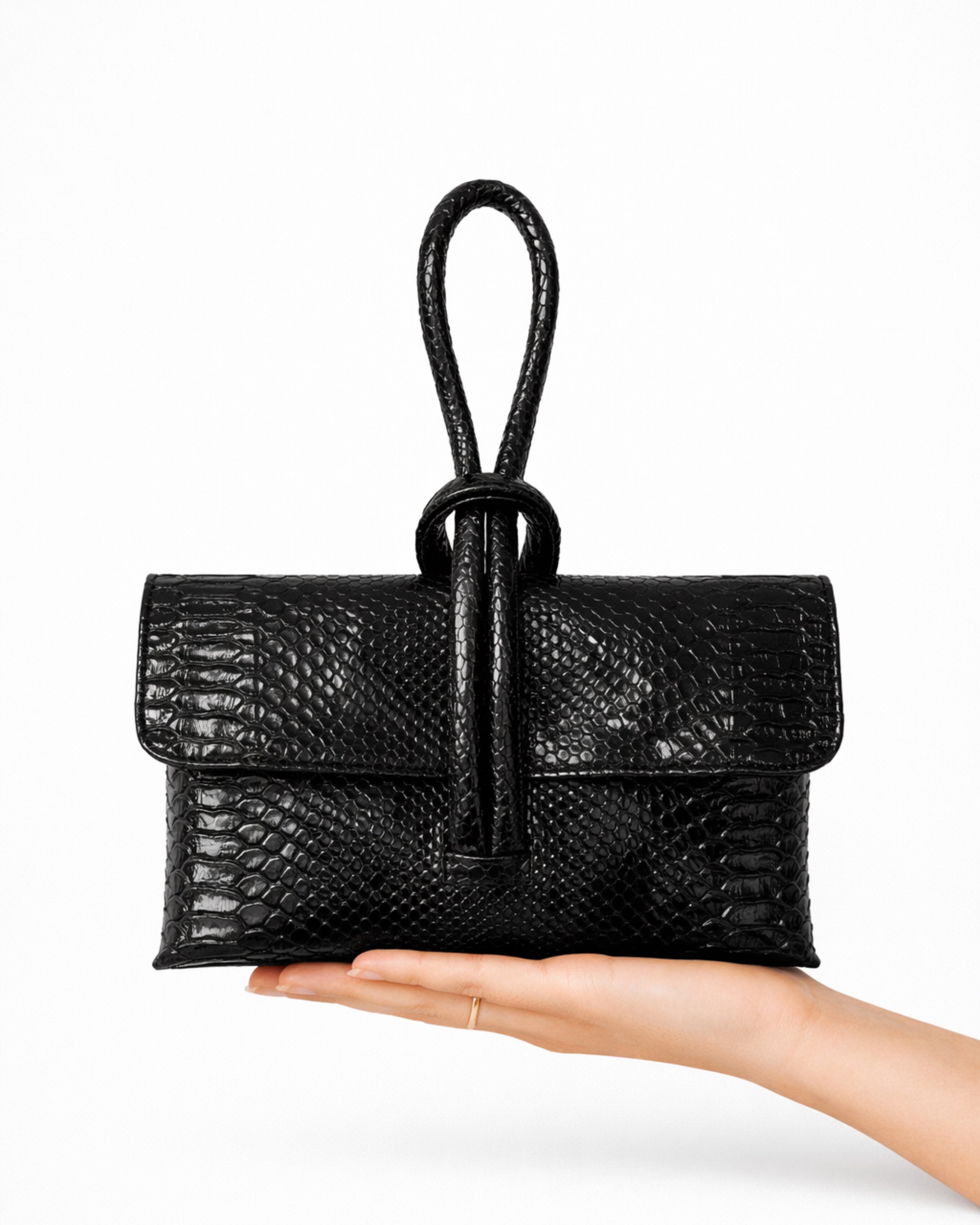 Joie Python-effect Clutch