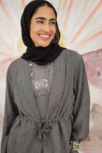 Luna top 02 in Grey