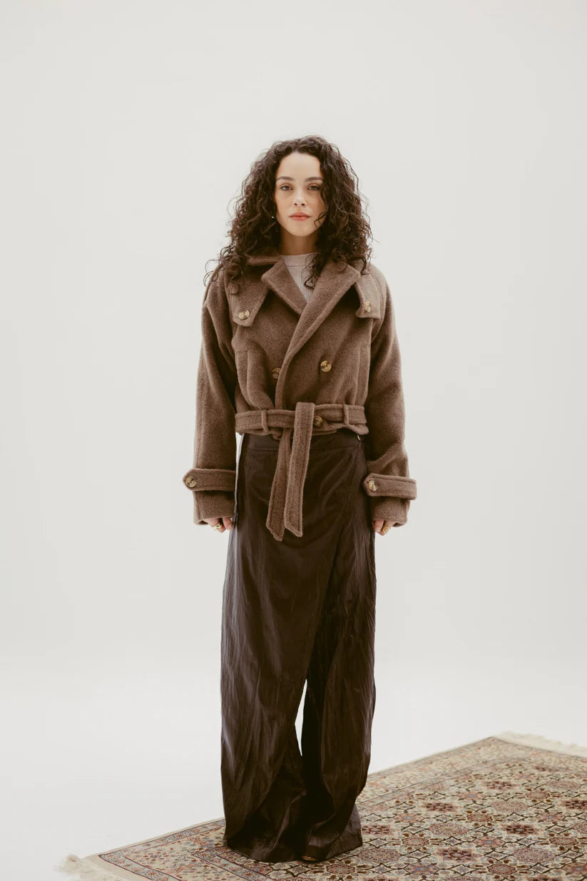 Cozy Belted Jacket