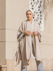 Mid Length Beige Kaftan