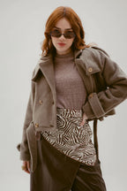 Cozy Belted Jacket