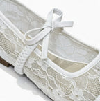 White Luna Lace Mary Jane