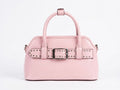 Pink Studded Buckle Bag