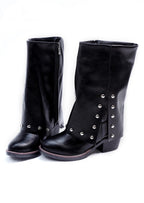 Black Studded boots