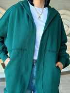 HOODED CARDIGAN