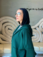 HOODED CARDIGAN