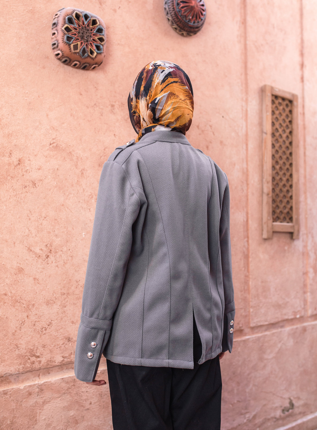 Soldier Jacket- Grey