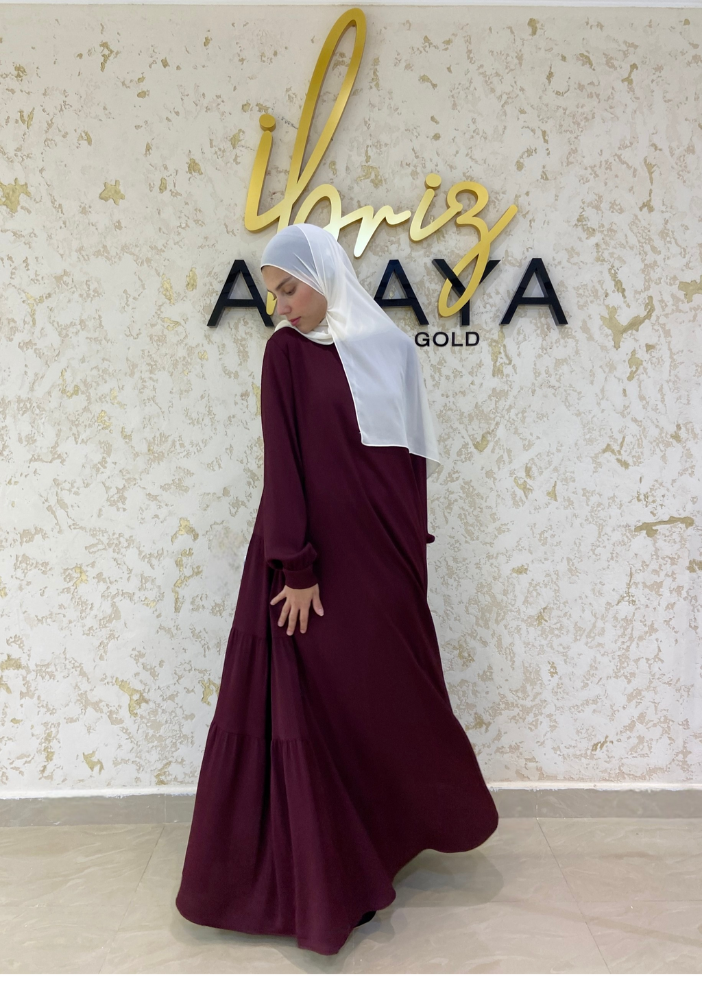 Loose Flowy Abaya 046
