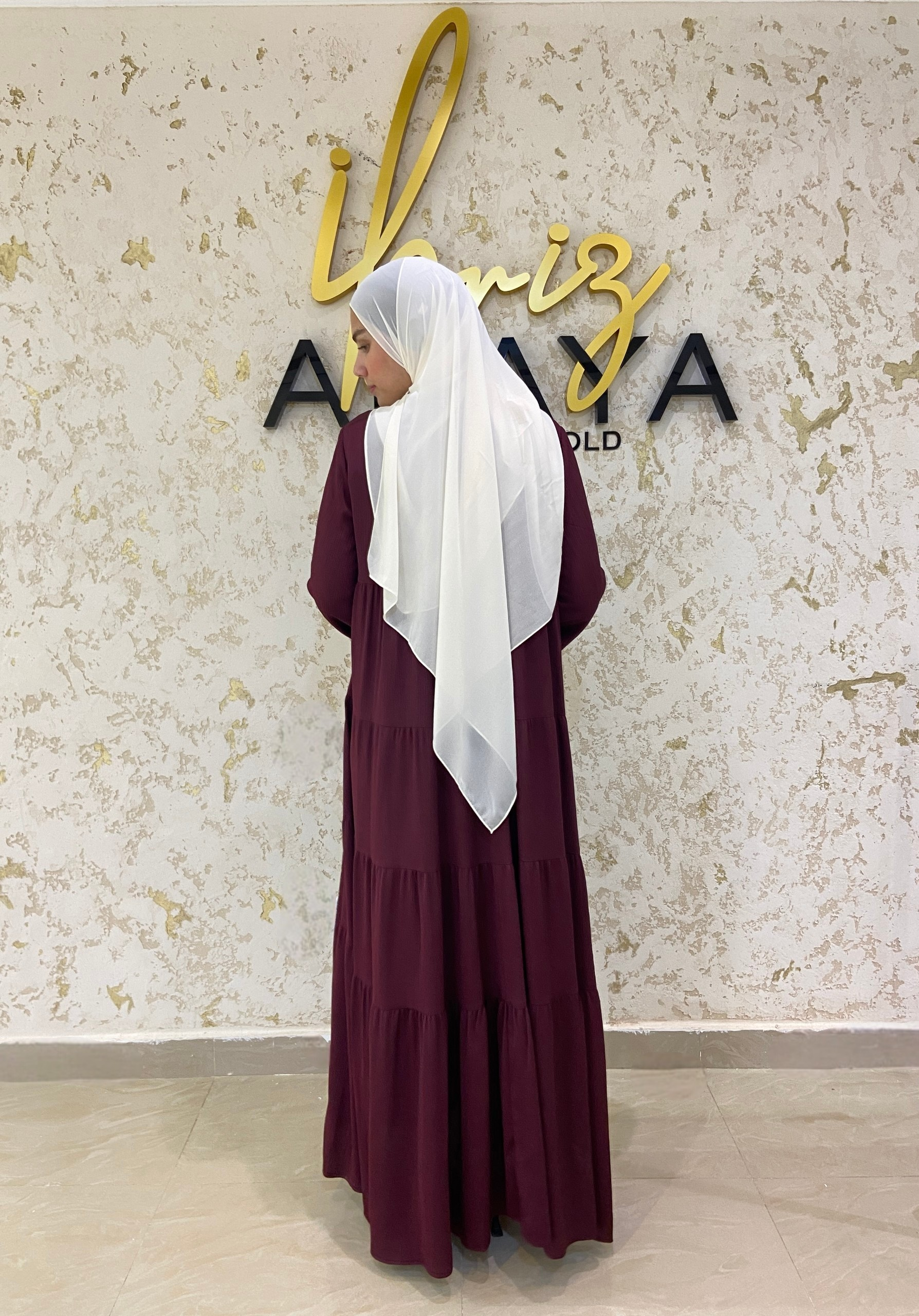 Loose Flowy Abaya 046