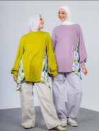 Purple/Green sweatshirts